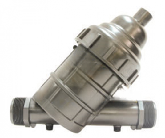 Scheibenfiler 2" 130 mesh, maximal 20 m³/h Filter mit Scheiben 2" AG/AG Aussengewinde